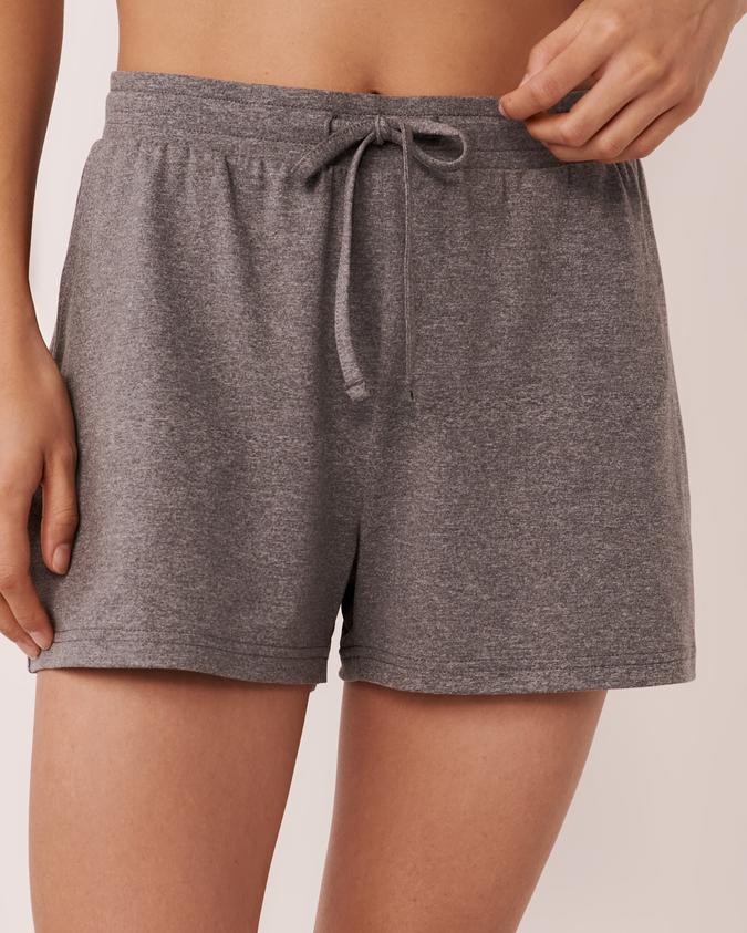 la Vie en Rose Women’s Medium grey Super Soft Pyjama Shorts