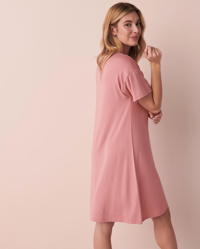 la Vie en Rose Women’s Pink Bamboo Sleepshirt
