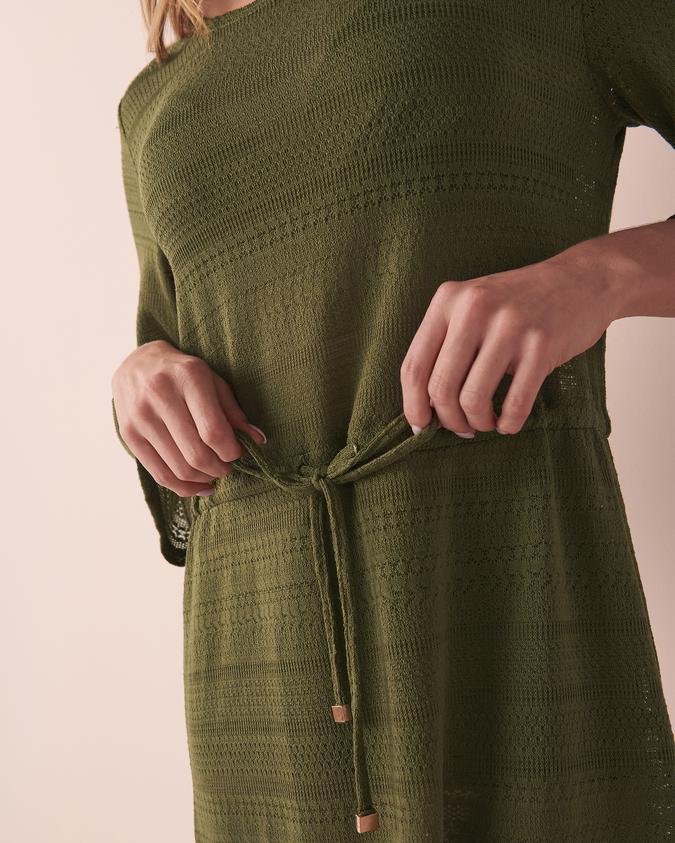 la Vie en Rose Women’s Green Tricot Tunic