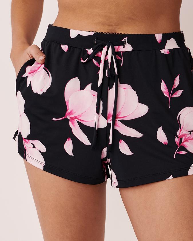 la Vie en Rose Women’s Floral Recycled Fibers Floral Shorts